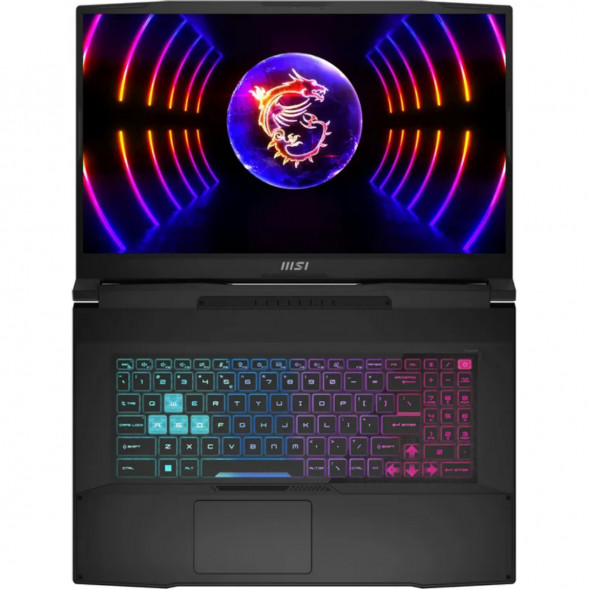 Ноутбук MSI Katana 17 B13VEK-1622XRUY (17.3&amp;quot;, IPS, Intel Core i7 13620H 2.4ГГц, 10 ядер, 16ГБ DDR5, 512ГБ SSD, NVIDIA GeForce RTX 4050 - 6 ГБ, FreeDOS), черный в Челябинске