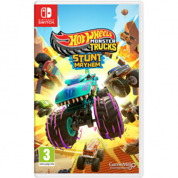 Игра Hot Wheels Monster Trucks: Stunt Mayhem [Nintendo Switch, английская версия] в Челябинске