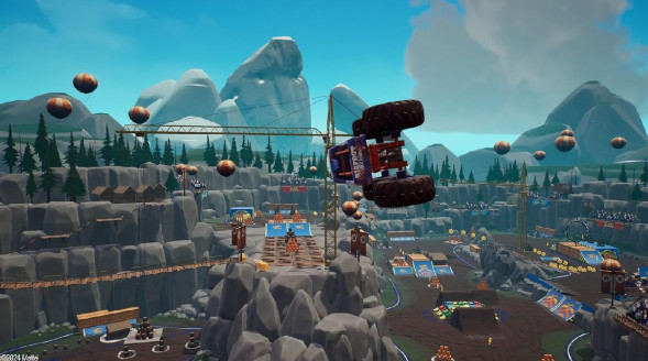 Игра Hot Wheels Monster Trucks: Stunt Mayhem [Nintendo Switch, английская версия] в Челябинске