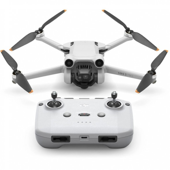 Квадрокоптер DJI Mini 3 Pro (DJI RC-N1), серый в Челябинске
