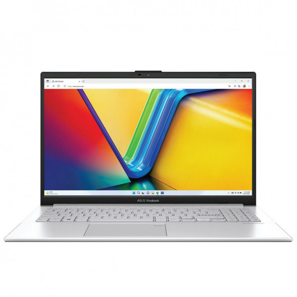 Ноутбук ASUS VivoBook Go 15 E1504FA-BQ5029 (15.6&amp;quot;, AMD Ryzen 5 40, 2.8 GHz, 4 ядра, 8 ГБ DDR5, 512 ГБ SSD, AMD Radeon 610M, Windows 11 Professional), серебристый в Челябинске