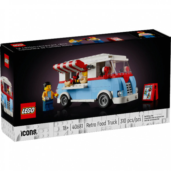 Конструктор LEGO Icons 40681 Ретро фуд трак в Челябинске