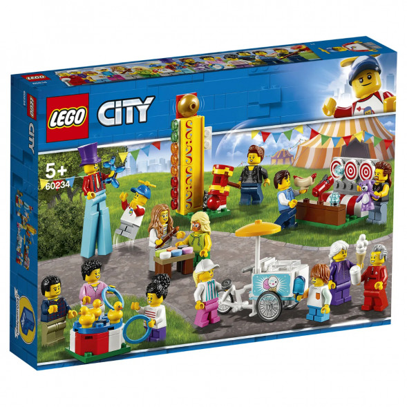 Конструктор LEGO City Town 60234 Комплект минифигурок Весёлая ярмарка в Челябинске