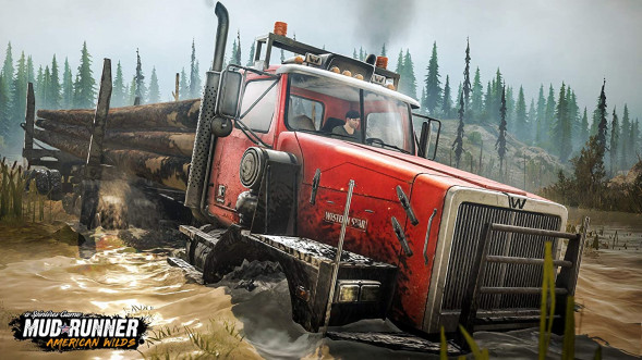 Игра Spintires: MudRunner American Wilds [Nintendo Switch, русские субтитры] в Челябинске