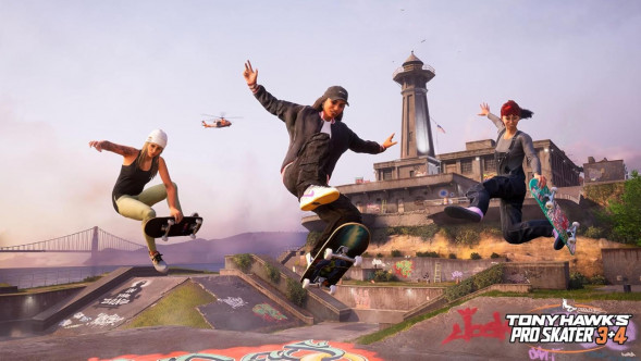 Игра Tony Hawk&amp;#039;s Pro Skater 3+4 [PS5, английская версия] в Челябинске