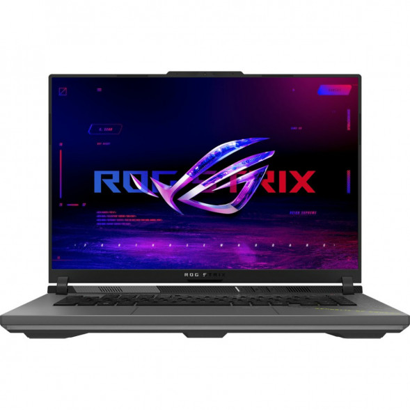Ноутбук ASUS ROG Strix G16 G614PP-TS207 (16&amp;quot;, IPS, AMD Ryzen 9 8940HX 2.4ГГц, 16 ядер, 32ГБ DDR5, 512ГБ SSD, NVIDIA GeForce RTX 5070 8 ГБ, без ОС), серый в Челябинске