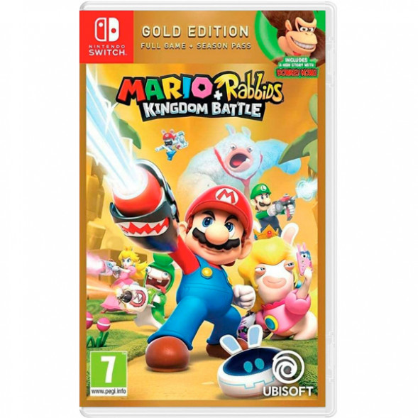 Игра Mario Rabbids: Kingdom Battle. Gold Edition [Nintendo Switch, английская версия] в Челябинске