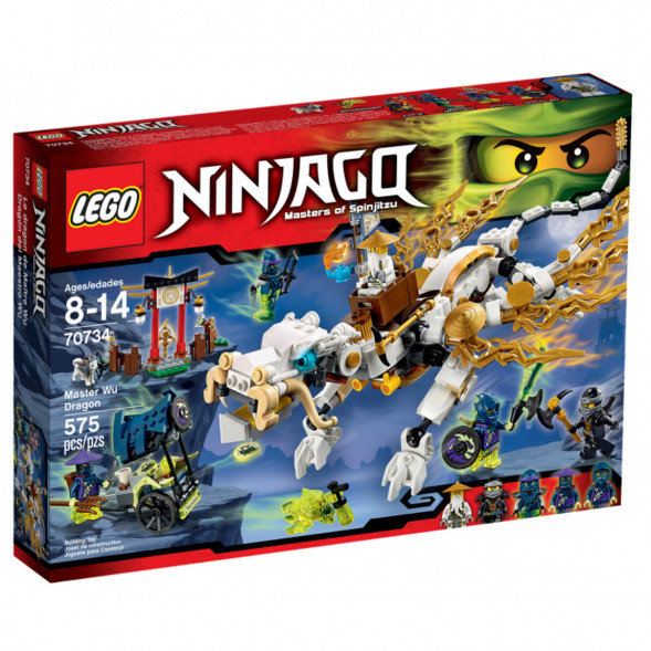 Конструктор LEGO Ninjago 70734 Дракон Сэнсея Ву в Челябинске