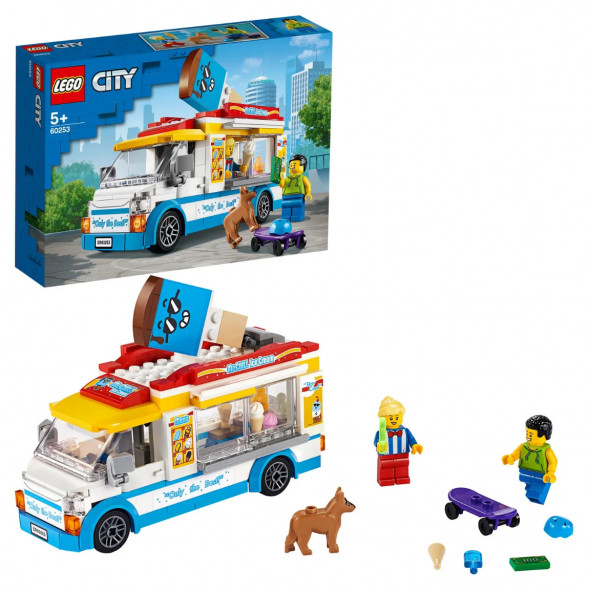 Конструктор LEGO City Great Vehicles 60253 Грузовик мороженщика в Челябинске