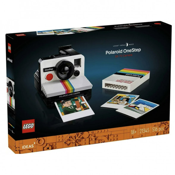 Конструктор LEGO Ideas 21345 Камера Polaroid OneStep SX-70 в Челябинске