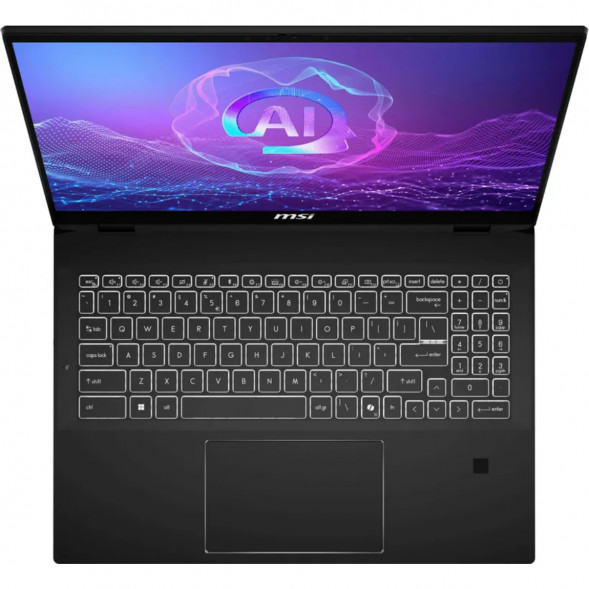 Ноутбук трансформер MSI Summit 16 AI Evo A2HMTG-057RU (16&amp;quot;, IPS, Intel Core Ultra 7 255H 2ГГц, 16 ядер, 16ГБ LPDDR5, 1ТБ SSD, Intel Arc 140T, Windows 11 Home), черный в Челябинске