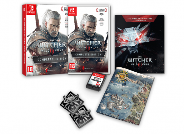 Игра Witcher 3 Wild Hunt Complete Edition (Ведьмак 3: Дикая Охота - Полное Издание) (Русская версия) для Nintendo Switch в Челябинске