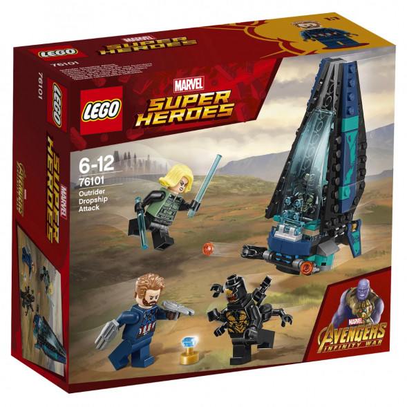 Конструктор LEGO Super Heroes 76101 Атака всадников в Челябинске