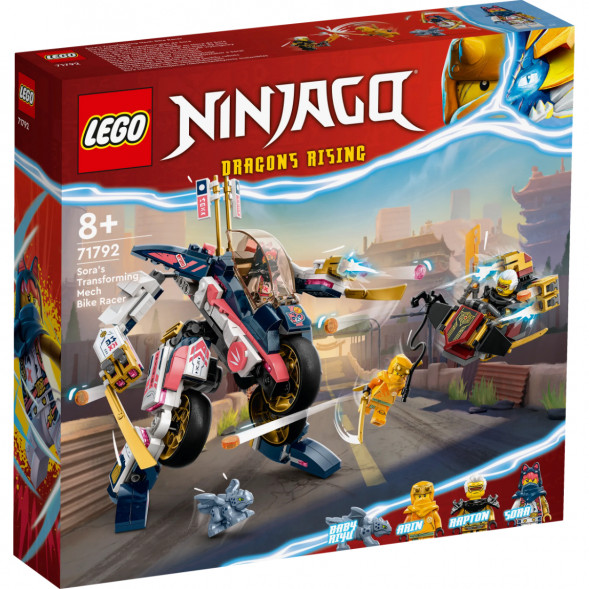 Конструктор LEGO Ninjago 71792 Байк-трансформер Соры в Челябинске