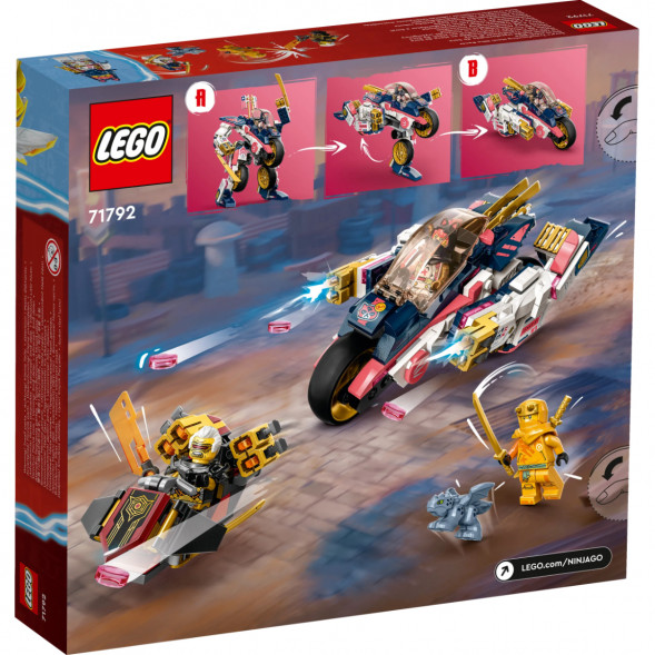 Конструктор LEGO Ninjago 71792 Байк-трансформер Соры в Челябинске