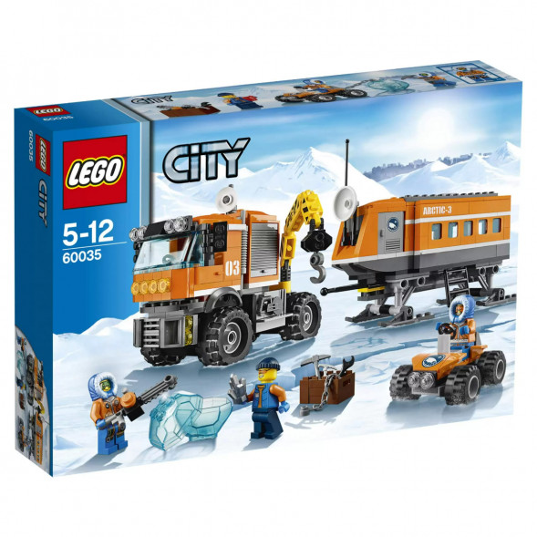 Конструктор LEGO City 60035 Передвижная арктическая станция в Челябинске