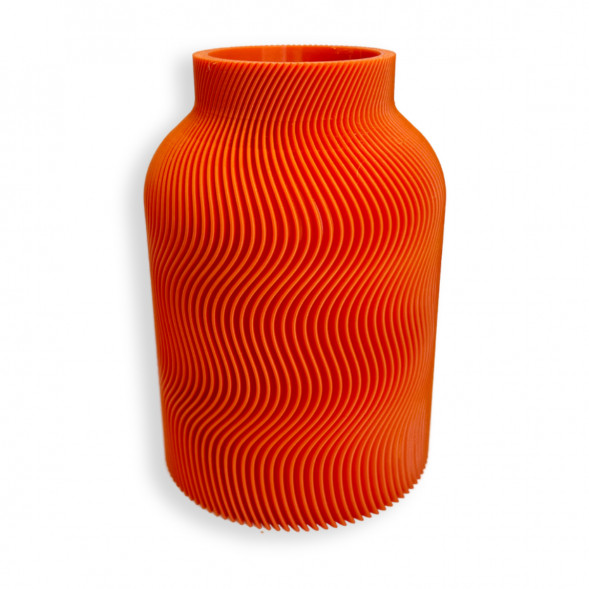 Ваза для сухоцветов HatRom Wave, оранжевый в Челябинске