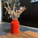 Ваза для сухоцветов HatRom Wave, оранжевый в Челябинске