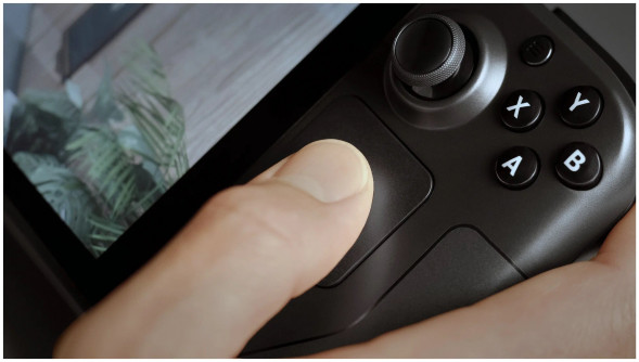 Игровая приставка Valve Steam Deck 64 ГБ SSD, черный в Челябинске