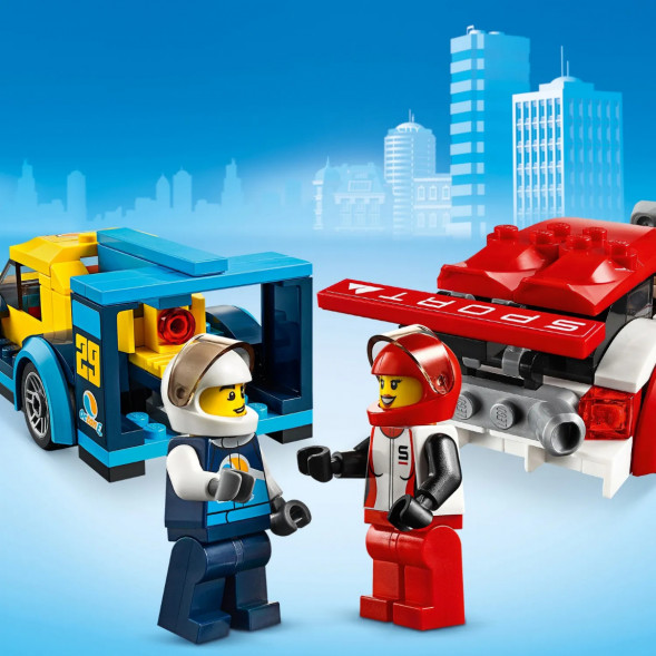 Конструктор LEGO City Nitro Wheels 60256 Гоночные автомобили в Челябинске