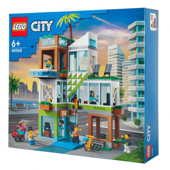 Конструктор LEGO City 60365 Многоквартирный дом в Челябинске