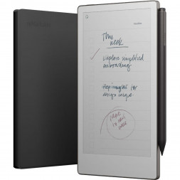 Графический планшет reMarkable Paper Pro Move + Стилус MarkerPlus + Чехол BookFolio Premium Leather, Black