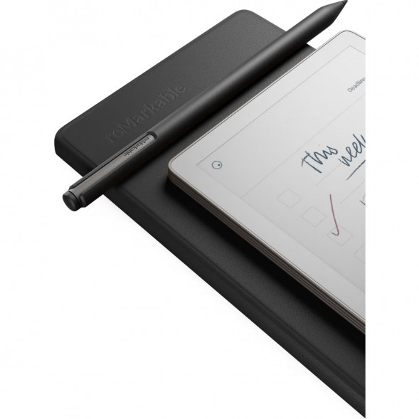 Графический планшет reMarkable Paper Pro Move + Стилус MarkerPlus + Чехол BookFolio Premium Leather, Black в Челябинске
