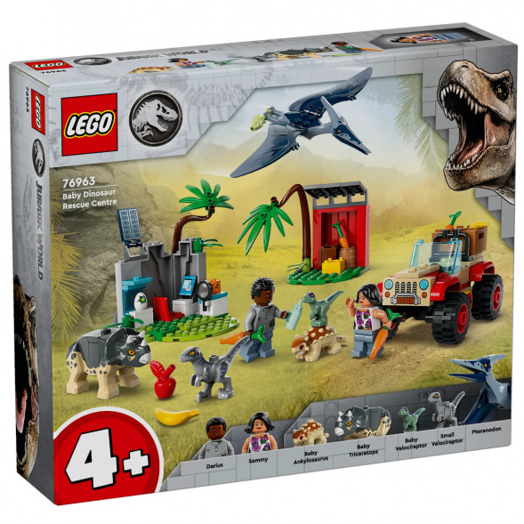 Конструктор LEGO Jurassic World 76963 Центр спасения детенышей динозавров в Челябинске