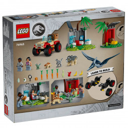 Конструктор LEGO Jurassic World 76963 Центр спасения детенышей динозавров
