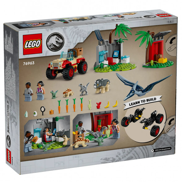 Конструктор LEGO Jurassic World 76963 Центр спасения детенышей динозавров в Челябинске