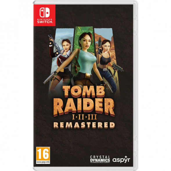 Игра Tomb Raider I-III Remastered [Nintendo Switch, русская версия] в Челябинске