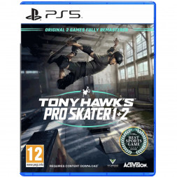 Игра Tony Hawk's Pro Skater 1+2 [PS5, английская версия]