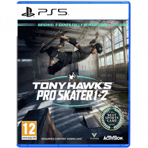 Игра Tony Hawk&amp;#039;s Pro Skater 1+2 [PS5, английская версия] в Челябинске
