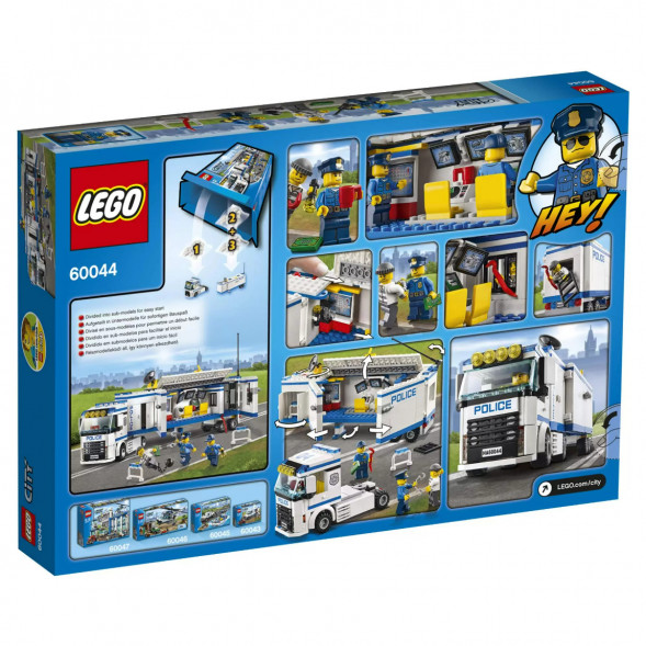 Конструктор LEGO City Police 60044 Выездной отряд полиции в Челябинске