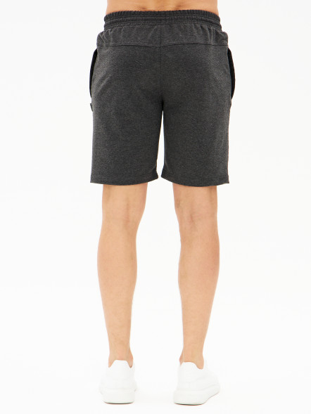 Шорты мужские трикотажные, серый, XXL в Челябинске