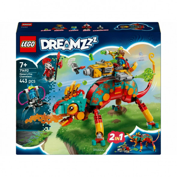 Конструктор LEGO DREAMZzz 71492 Огненный хамелеон Матео в Челябинске