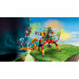 Конструктор LEGO DREAMZzz 71492 Огненный хамелеон Матео