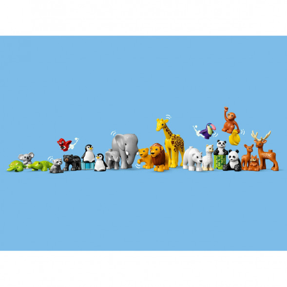 Конструктор LEGO DUPLO 10975 Дикие животные мира в Челябинске