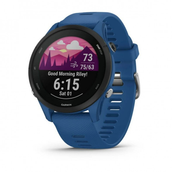 Умные часы Garmin Forerunner 255 Sport с синим ремешком 010-02641-11 в Челябинске