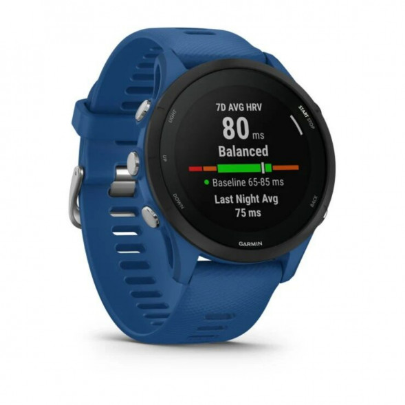 Умные часы Garmin Forerunner 255 Sport с синим ремешком 010-02641-11 в Челябинске