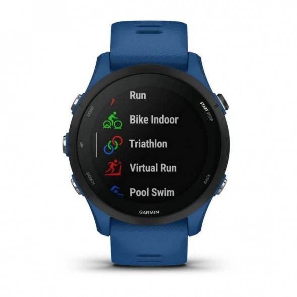 Умные часы Garmin Forerunner 255 Sport с синим ремешком 010-02641-11 в Челябинске