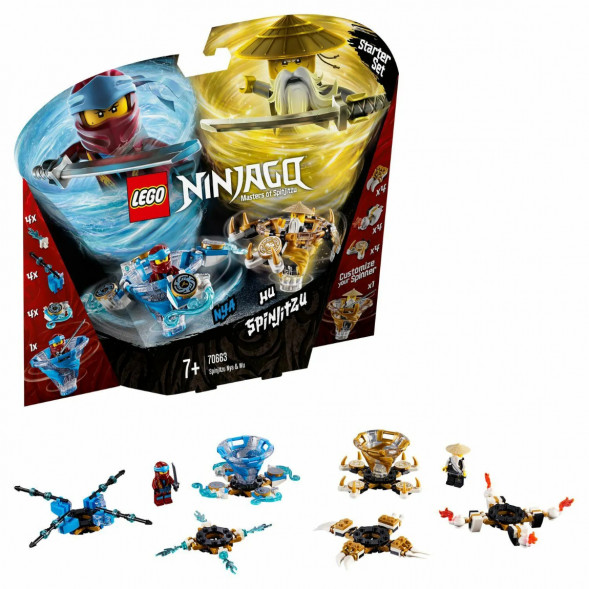 Конструктор LEGO Ninjago 70663 Ния и Ву: мастера Кружитцу в Челябинске