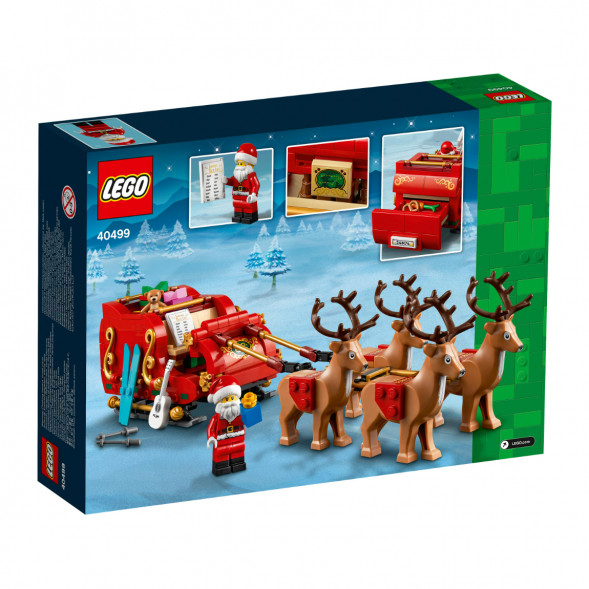 Конструктор LEGO Коллекционные наборы 40499 Сани Деда Мороза в Челябинске