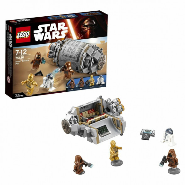 Конструктор LEGO Star Wars 75136 Спасательная капсула дроидов в Челябинске