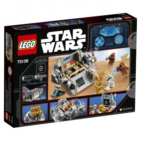 Конструктор LEGO Star Wars 75136 Спасательная капсула дроидов в Челябинске