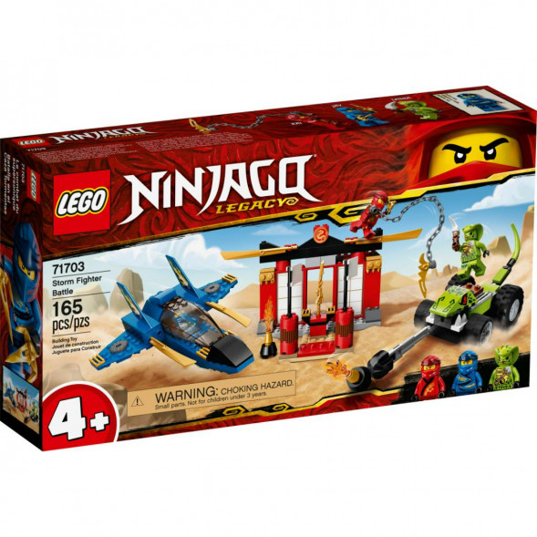 Конструктор LEGO Ninjago 71703 Бой на штормовом истребителе в Челябинске