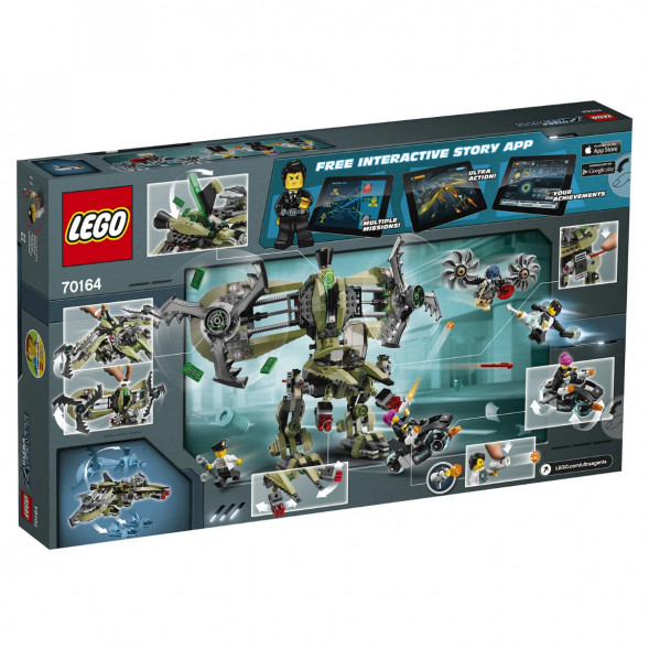 Конструктор LEGO Ultra Agents 70164 Штормовое нападение Сайклона в Челябинске